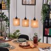 Soungou hanging light, pendant light Ecru, black, 3-light sources