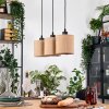 Soungou hanging light, pendant light Ecru, black, 3-light sources