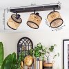 Ramila ceiling light, ceiling spotlight black, 3-light sources
