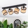 Ramila ceiling light, ceiling spotlight black, 4-light sources