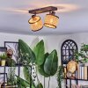Ramila ceiling light, ceiling spotlight black, 2-light sources