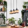 Ramila hanging light, pendant light Ecru, black, 3-light sources
