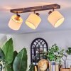 Bassagoda ceiling light, ceiling spotlight black, 3-light sources