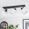 Bassagoda ceiling light, ceiling spotlight black, 3-light sources