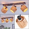 Granja ceiling light, ceiling spotlight black, 3-light sources