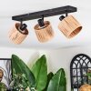 Granja ceiling light, ceiling spotlight black, 3-light sources