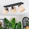 Sabadim ceiling light, ceiling spotlight black, 3-light sources