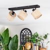 Sabadim ceiling light, ceiling spotlight black, 3-light sources