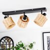 Cavaca ceiling light, ceiling spotlight black, 3-light sources