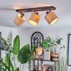 Bongal ceiling light, ceiling spotlight black, 3-light sources