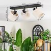 Bassagoda ceiling light, ceiling spotlight black, 3-light sources