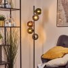 Koyoto globe light, floor lamp 31 cm blue, green, coppery, 5-light sources