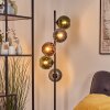 Koyoto globe light, floor lamp 31 cm blue, green, coppery, 5-light sources