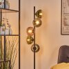 Gastor globe light, floor lamp 33 cm blue, green, clear, coppery, 5-light sources