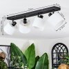 Bassagoda ceiling light, ceiling spotlight black, 4-light sources