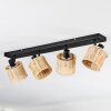 Cavaca ceiling light, ceiling spotlight black, 4-light sources