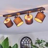 Bassagoda ceiling light, ceiling spotlight black, 4-light sources