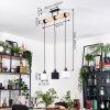 Bassagoda hanging light, pendant light Ecru, black, 3-light sources