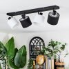Bassagoda ceiling light, ceiling spotlight black, 4-light sources