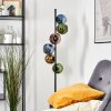 Koyoto globe light, floor lamp 32 cm blue, gold, green, coppery, 6-light sources