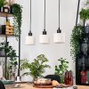 Bassagoda hanging light, pendant light Ecru, black, 3-light sources