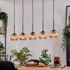 Koyoto hanging light, globe light, pendant light Ecru, black, 5-light sources