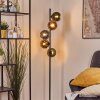 Koyoto globe light, floor lamp 32 cm blue, gold, green, coppery, 5-light sources