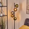 Koyoto globe light, floor lamp 32 cm blue, gold, green, coppery, 5-light sources