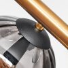 Koyoto ceiling light, globe light gold, black, 10-light sources