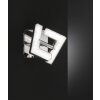 Wofi LEA wall lamp LED chrome, 1-light source