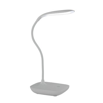 Wofi COLLO Table Lamp LED silver, 1-light source