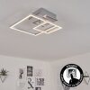 BUREN Ceiling Light LED matt nickel, 1-light source