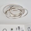 BUREN Ceiling Light LED matt nickel, 1-light source