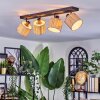 Bongal ceiling light, ceiling spotlight black, 4-light sources