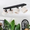 Bassagoda ceiling light, ceiling spotlight black, 4-light sources