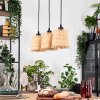 Lindberg hanging light, pendant light Ecru, black, 3-light sources