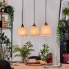 Lindberg hanging light, pendant light Ecru, black, 3-light sources