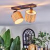 Bongal ceiling light, ceiling spotlight black, 2-light sources