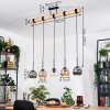 Ripoll hanging light, globe light, pendant light Ecru, black, 5-light sources