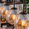 Koyoto hanging light, globe light, pendant light Ecru, black, 5-light sources