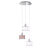 Pendant Light WOFI CIARA chrome, 3-light sources