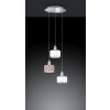 Pendant Light WOFI CIARA chrome, 3-light sources