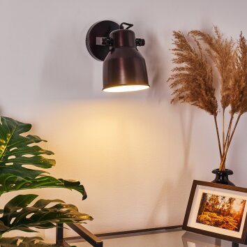 PRESA Wall Light black, 1-light source