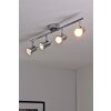 Wofi HOORN ceiling light LED chrome, 4-light sources