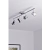 Wofi HOORN ceiling light LED chrome, 4-light sources
