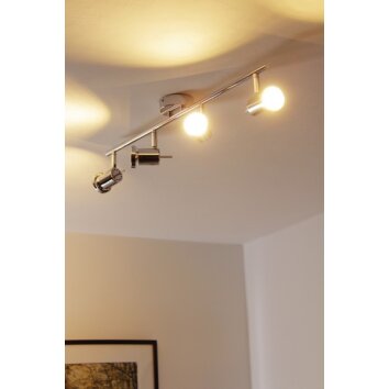 Wofi HOORN ceiling light LED chrome, 4-light sources