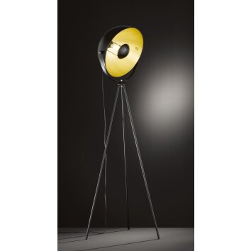 Wofi MONA floor lamp black, 1-light source