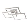 Wofi VISO Ceiling Light LED matt nickel, 1-light source