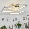 Solaro Ceiling Light LED chrome, matt nickel, 1-light source