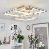 Solaro Ceiling Light LED chrome, matt nickel, 1-light source